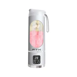 LICUADORA PORTATIL FTX 25W RECARG 3 FUNCIONES BLANCO PB-WH 127116
