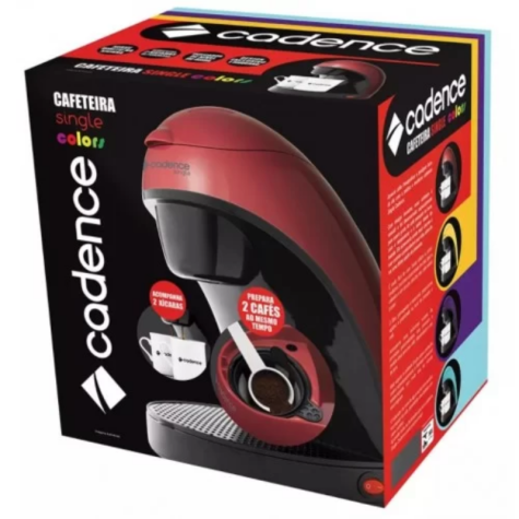 CAFETERA SINGLE CADENCE CAF111 450W ROJO