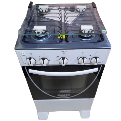 COCINAS DAKO LUNA 4HR TV EE BLANCA - ENCENDIDO ELECTRICO