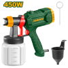 Thumbnail PISTOLA DE PINTAR ELECTRICA 450W 800ML JADEVER CAJA JDEG1A450