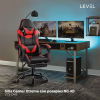 Thumbnail SILLA GAMER XTREME LEVEL C/ POSAPIES NEGRO ROJO0