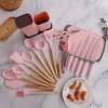 Thumbnail SET DE UTENSILIOS 19PCS CROIX SILICONA + MADERA ROSA0